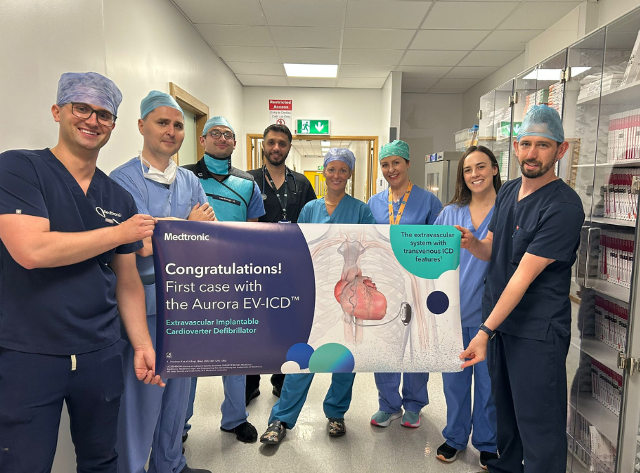 St James’s Hospital Implants First Aurora EV ICD in an Irish Public Hospital